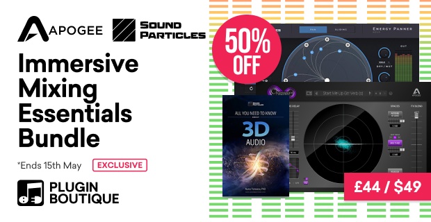 Apogee x Sound Particles Immersive Mixing Essentials Bundle (Exclusive)