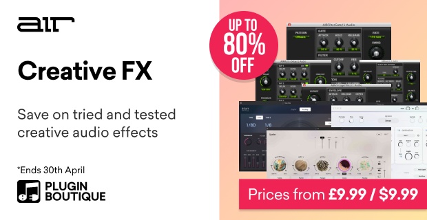 AIR Music Technology Creative FX Sale