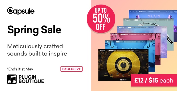 Capsule Audio Spring Sale (Exclusive)