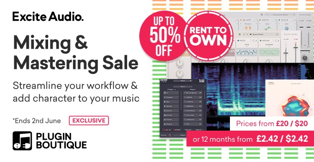 Excite Audio Mix & Master Sale (Exclusive)