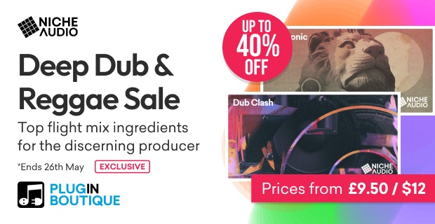 Niche Audio Deep Dub & Reggae Sale (Exclusive)