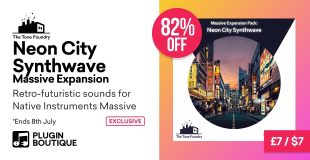 The Tone Foundry Neon City Synthwave Massive Expansion Sale (Exclusive)