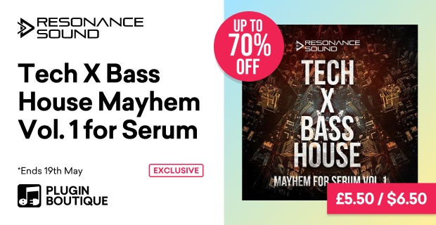 Resonance Sound Tech X Bass House Mayhem Vol. 1 for Serum Sale (Exclusive)