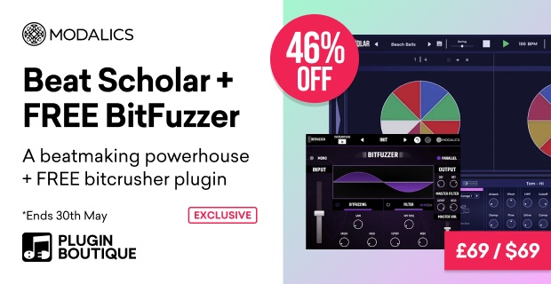 Modalics Beat Scholar + FREE BitFuzzer Intro Sale (Exclusive)