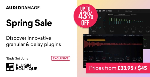 Audio Damage Spring Sale (Exclusive)