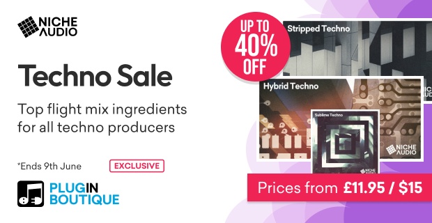 Niche Audio Techno Sale (Exclusive)