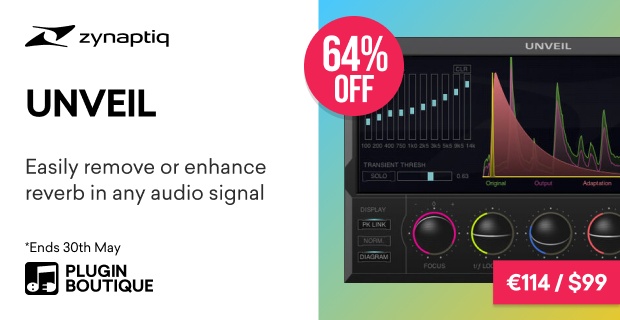 Zynaptiq UNVEIL Sale