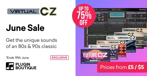 Plugin Boutique VirtualCZ June Sale (Exclusive)