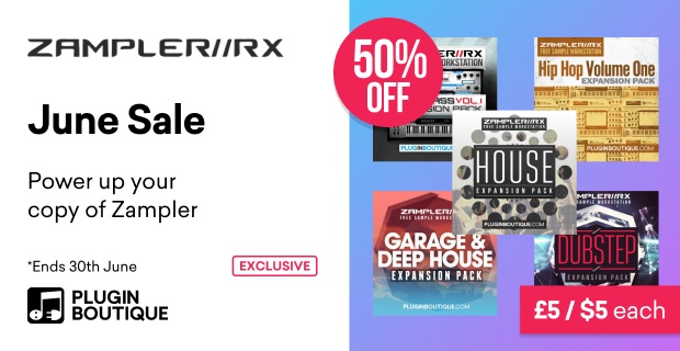 Plugin Boutique Zampler Expansions June Sale (Exclusive)
