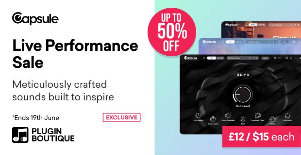 Capsule Audio Live Performance Sale (Exclusive)