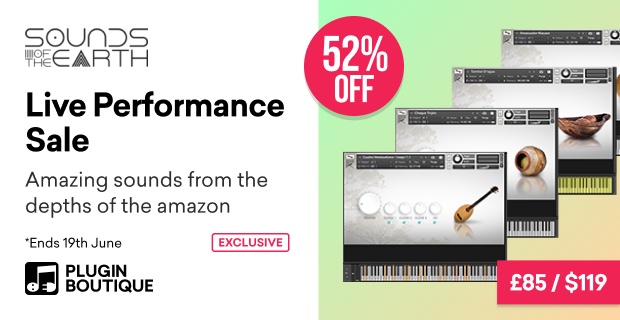 Sounds Of The Earth Live Performance Sale (Exclusive)