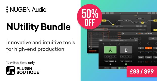 NUGEN Audio NUtility Bundle Sale