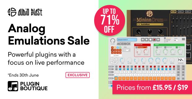 Audio Blast Analog Emulations Sale (Exclusive)
