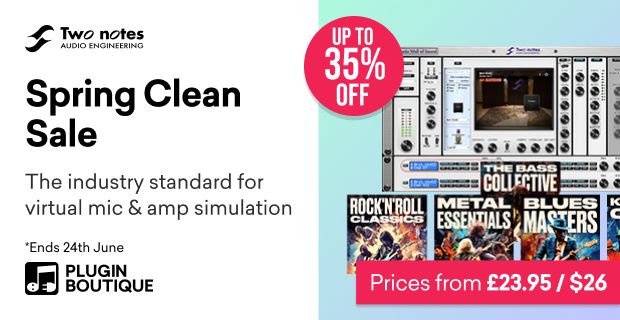 Two Notes Audio Engineering Spring Clean Sale