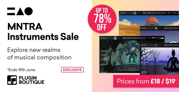 MNTRA Instruments Live Performance Sale (Exclusive)