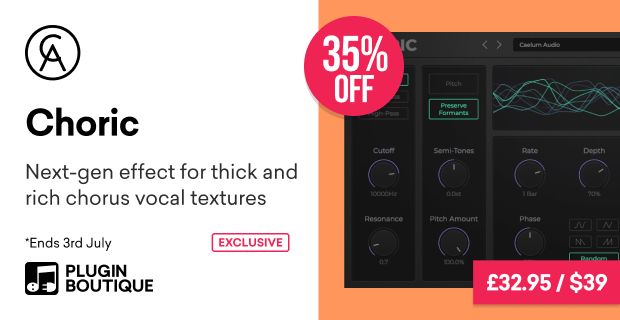 Caelum Audio Choric Make Music Day Sale (Exclusive)
