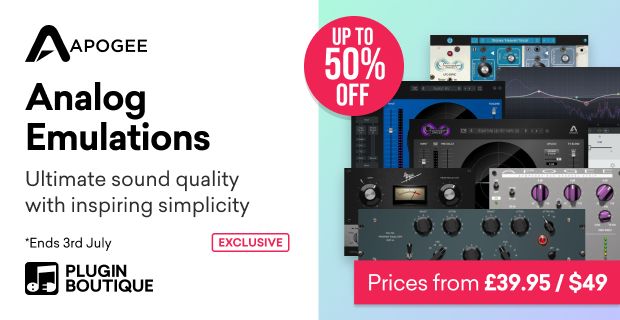 Apogee Analog Emulations Sale (Exclusive)