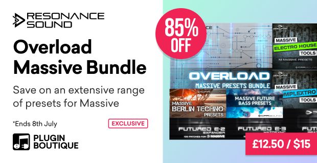 Resonance Sound 'Overload' Massive Preset Bundle Sale