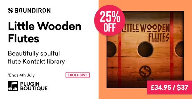 Soundiron Little Wooden Flutes Flash Sale (Exclusive)