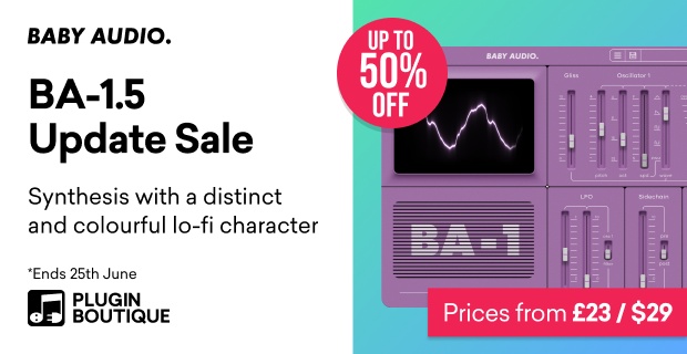 Baby Audio BA-1.5 Update Sale