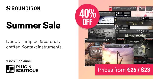Soundiron Summer Sale