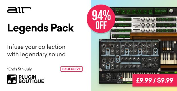 AIR Music Technology Legends Pack Independence Day Sale (Exclusive)