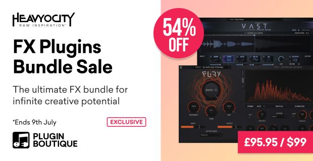 Heavyocity FX Plugins Bundle Sale (Exclusive)