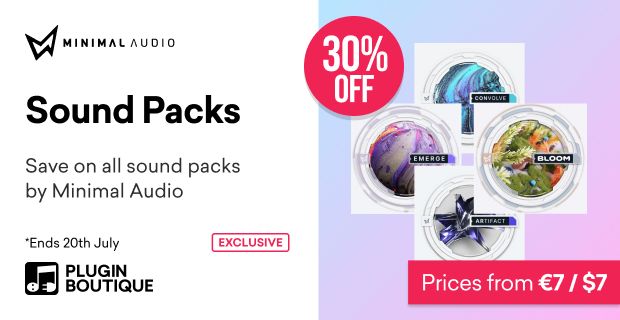 Minimal Audio Sound Packs Sale (Exclusive)