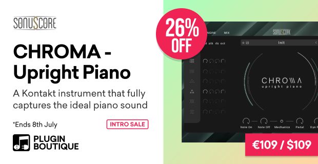Sonuscore Chroma – Upright Piano Intro Sale