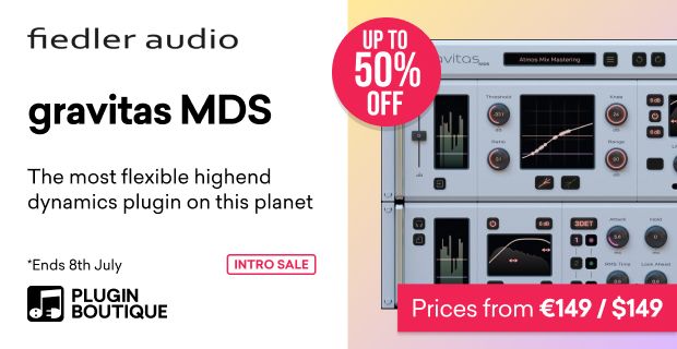 Fiedler Audio gravitas MDS Intro Sale