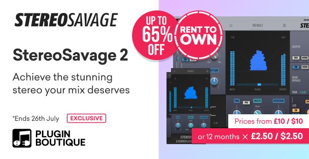 Plugin Boutique StereoSavage 2 Sale (Exclusive)