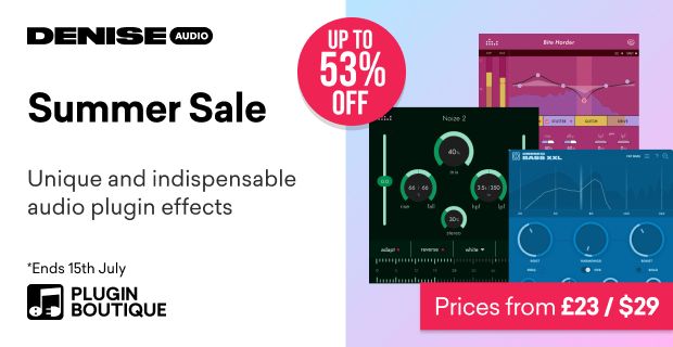 Denise Audio Summer Sale
