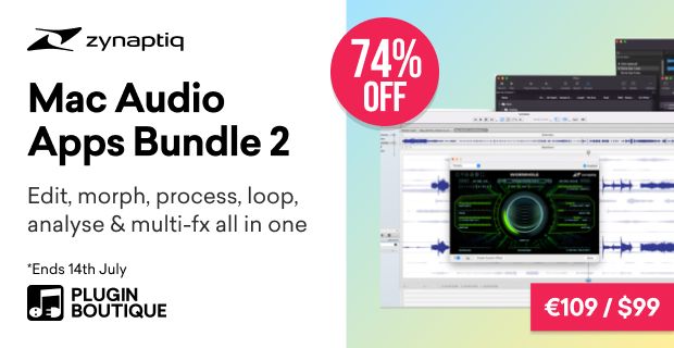 Zynaptiq Mac Audio Apps Bundle 2 Sale