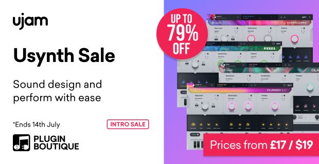 UJAM Usynth Sale (Includes New Products)