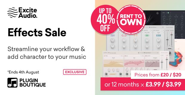 Excite Audio Effects Sale (Exclusive)