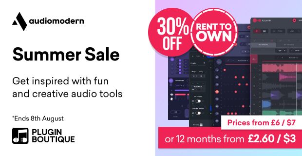 Audiomodern Summer Sale