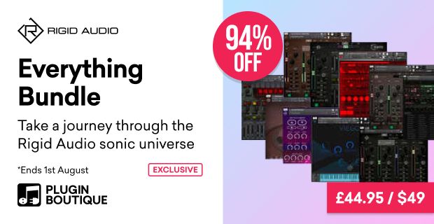 Rigid Audio Everything Bundle Sale (Exclusive)