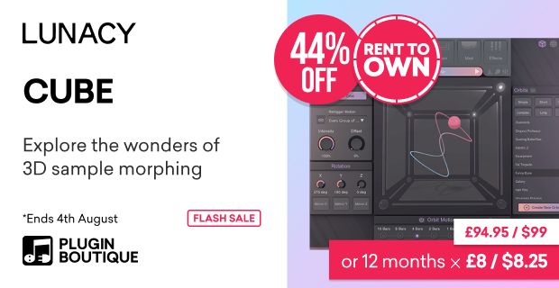 Lunacy CUBE Flash Sale (Exclusive)