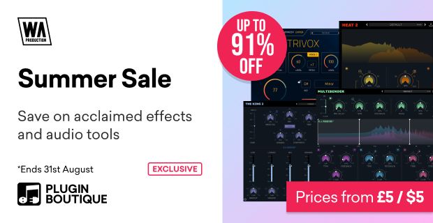 W.A. Production Summer Sale (Exclusive)