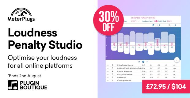 MeterPlugs Loudness Penalty Studio Sale