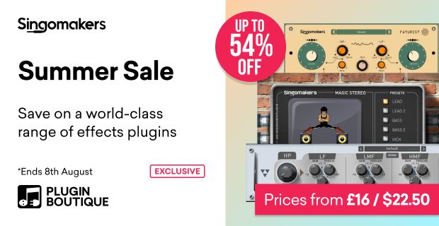 SINGOMAKERS Summer Sale (Exclusive)