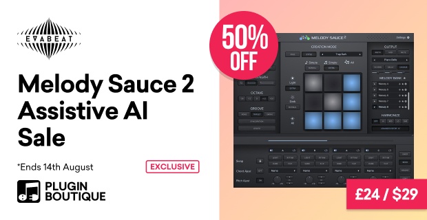 EVAbeat Melody Sauce 2 Assistive AI Sale (Exclusive)