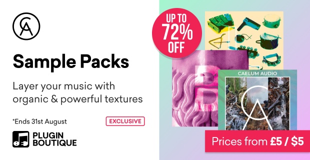 Caelum Audio Sample Packs Sale (Exclusive)