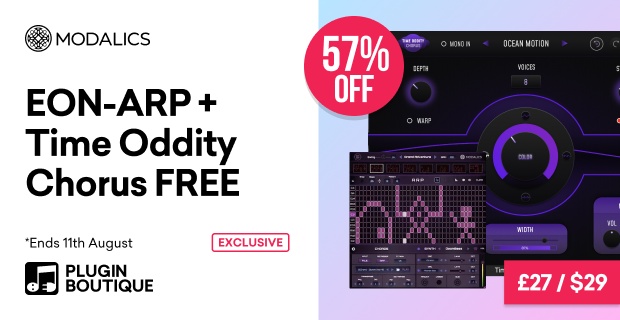 Modalics EON-ARP + Time Oddity Chorus FREE Sale (Exclusive)