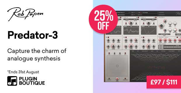 Rob Papen Predator-3 August Special Sale