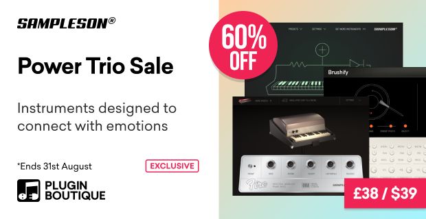 Sampleson Power Trio Bundle Sale (Exclusive)