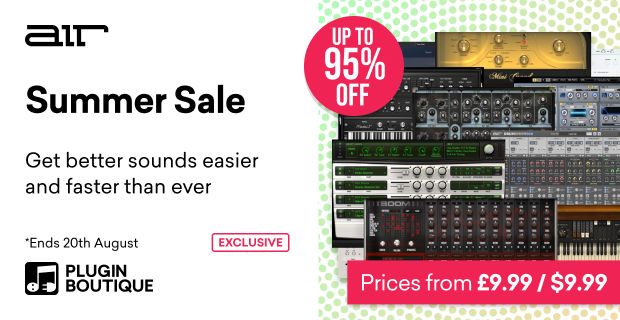 AIR Music Technology Summer Sale (Exclusive)