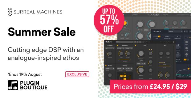 Surreal Machines Summer Sale (Exclusive)