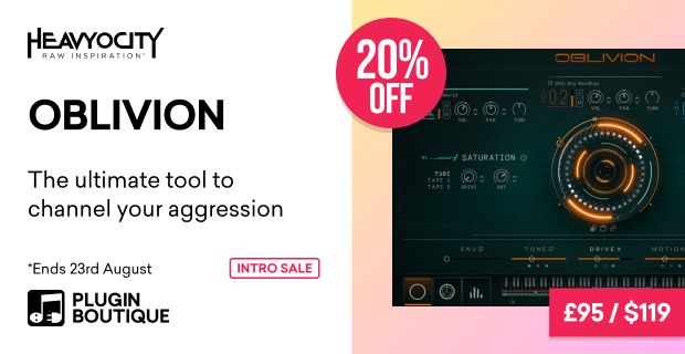 Heavyocity OBLIVION Intro Sale