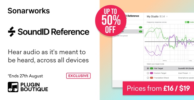 Sonarworks SoundID Sale (Exclusive)